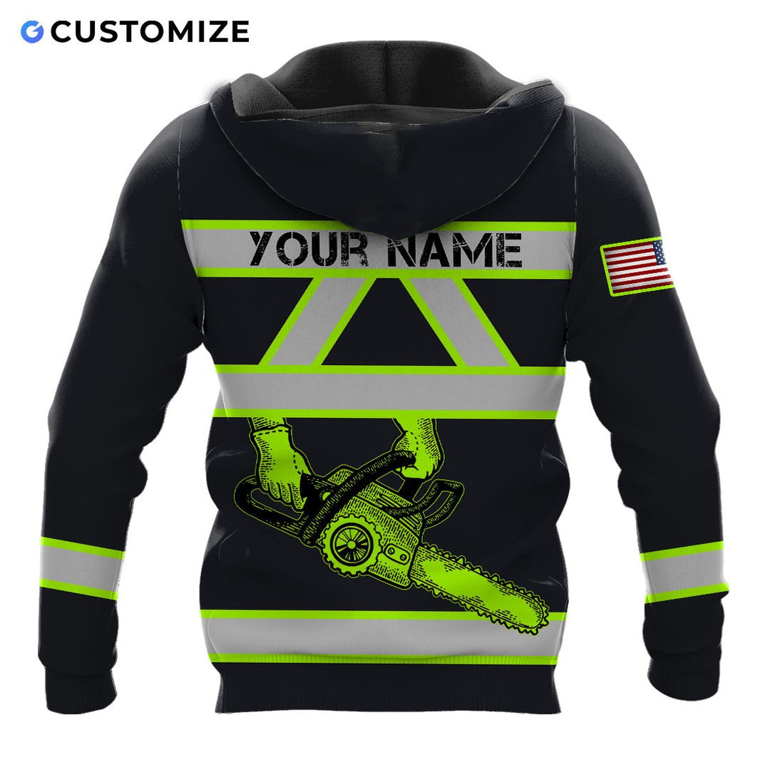 Personalisierte Name Lustige Logger 3D Unisex Shirts