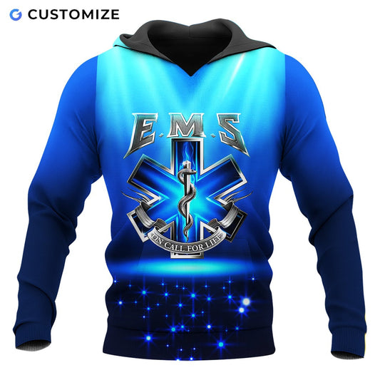 Personalisierte Name Lustige EMS 3D Unisex Shirts