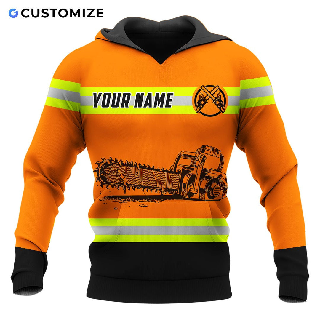 Personalisierte Name Lustige Logger 3D Unisex Shirts