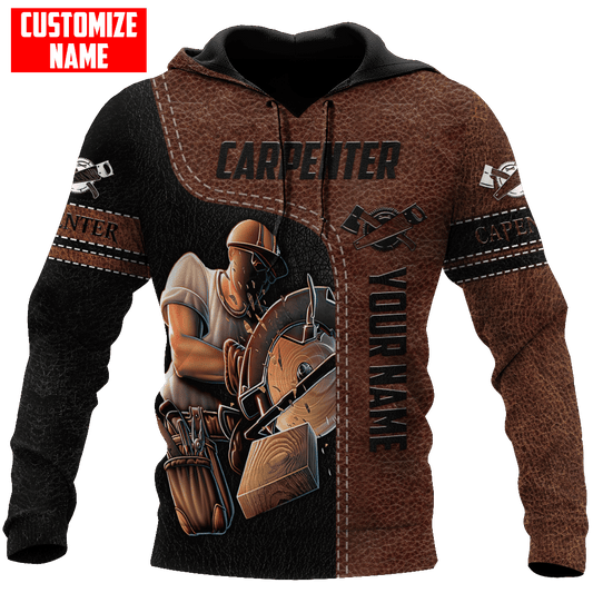 Personalisierte Name Lustige Zimmermann 3D Unisex Shirts