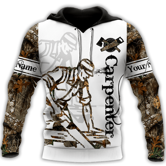 Personalisierte Name Lustige Zimmermann 3D Unisex Shirts