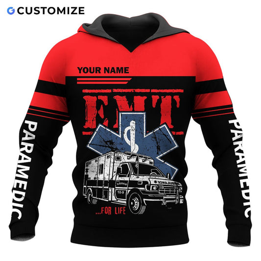 Personalized Name Funny EMS 3D Unisex Shirts