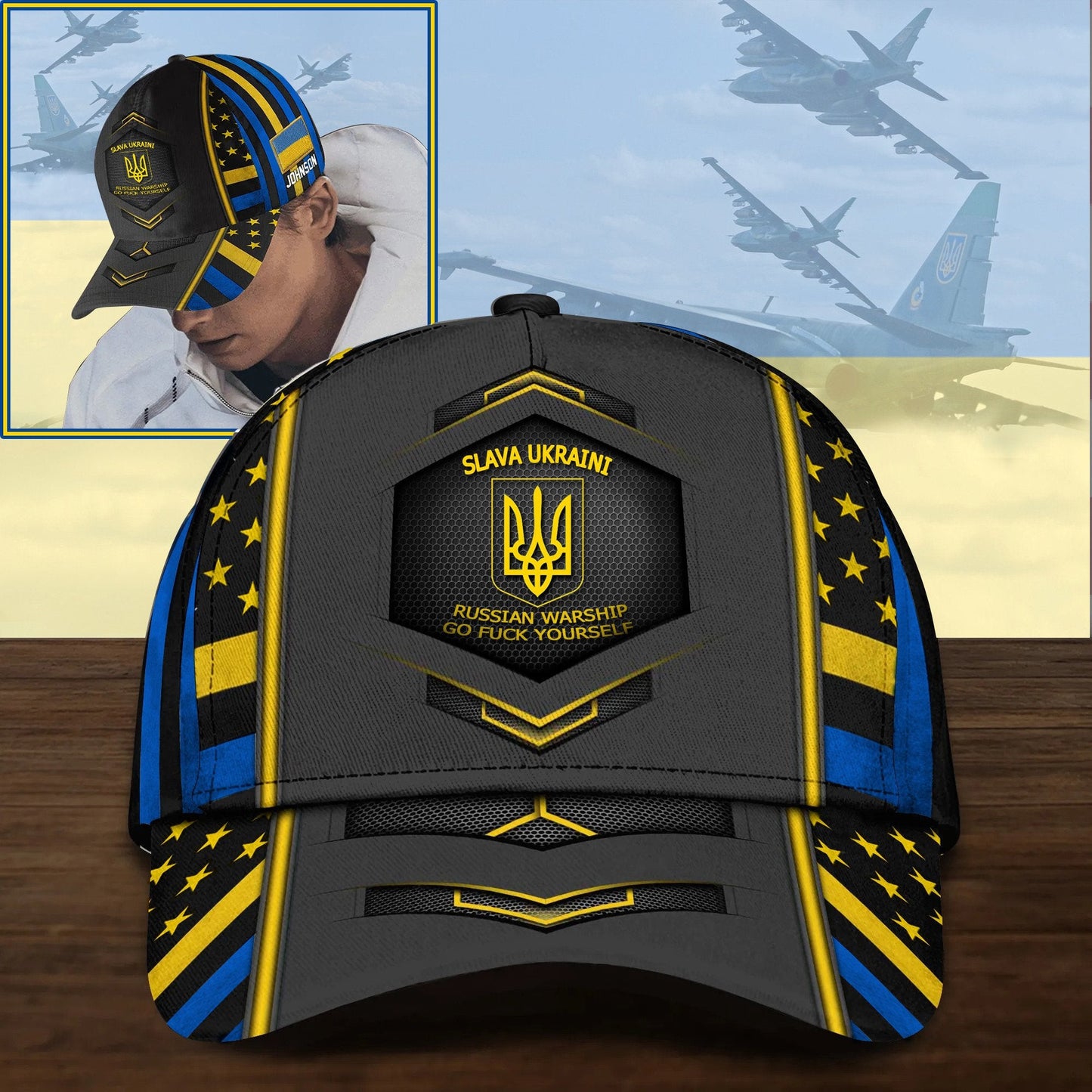 Stand With Ukraine Hat Support For Ukraine Hat Merch For Men