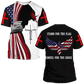 Stand For The Flag Kneel For The Cross Shirts