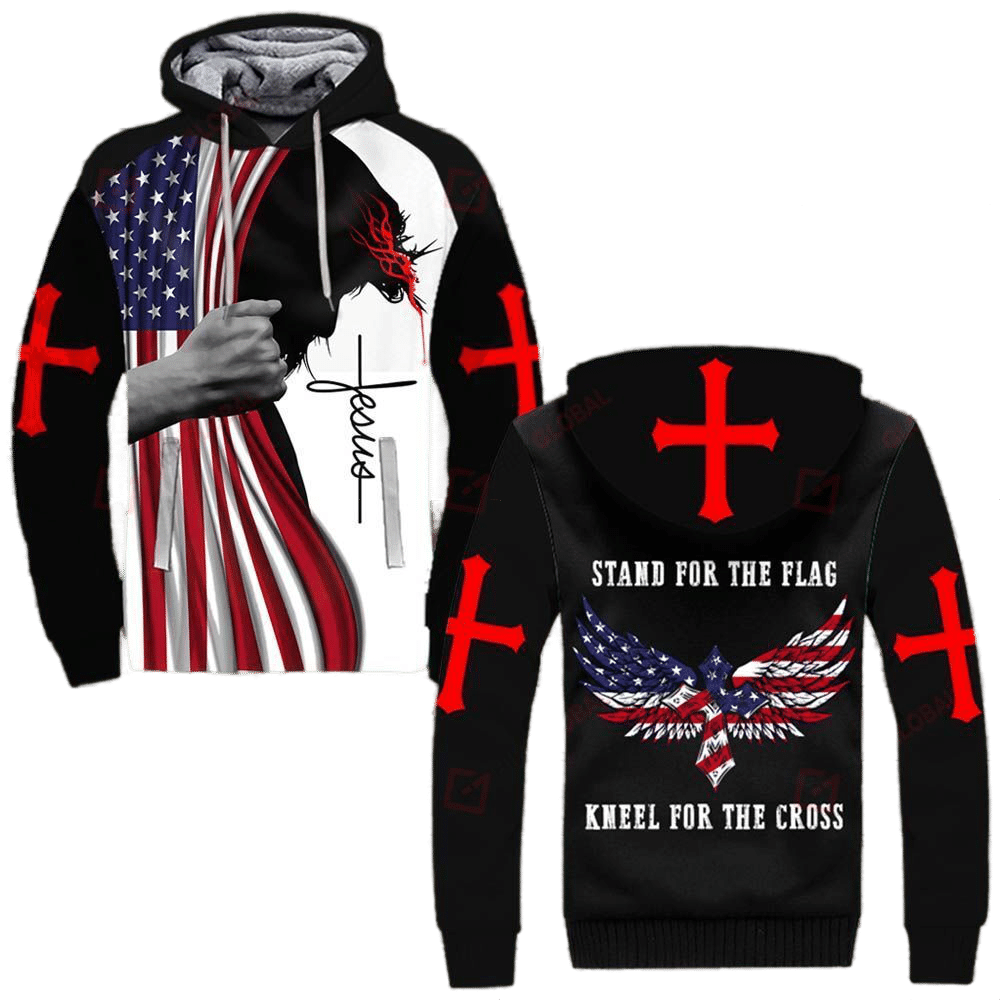 Stand For The Flag Kneel For The Cross Shirts