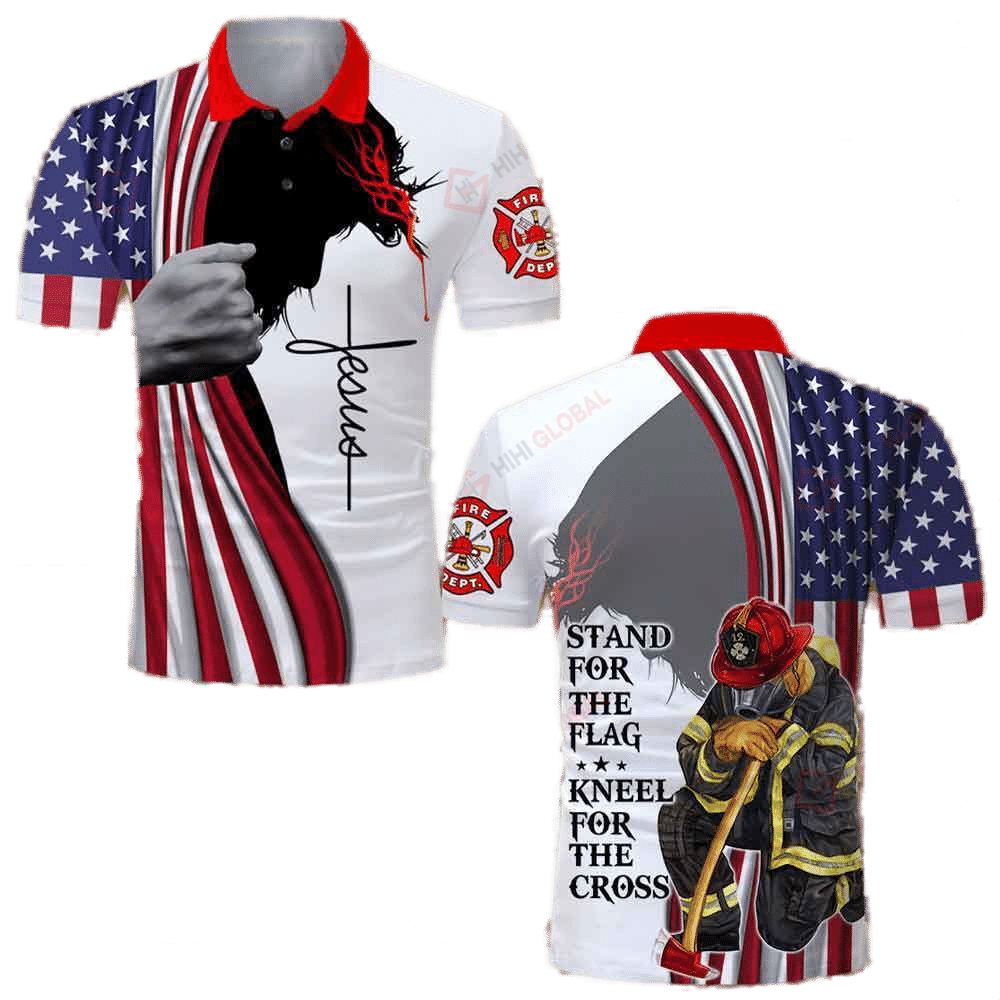 Stand For The Flag Kneel For The Cross Shirts