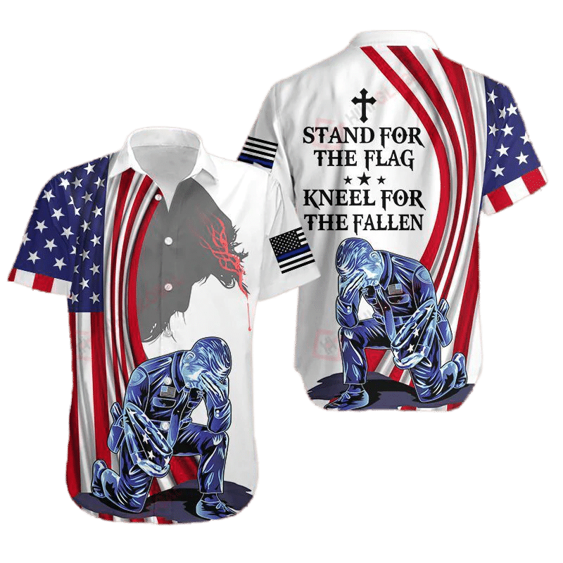 Stand For The Flag Kneel For The Fallen Shirts