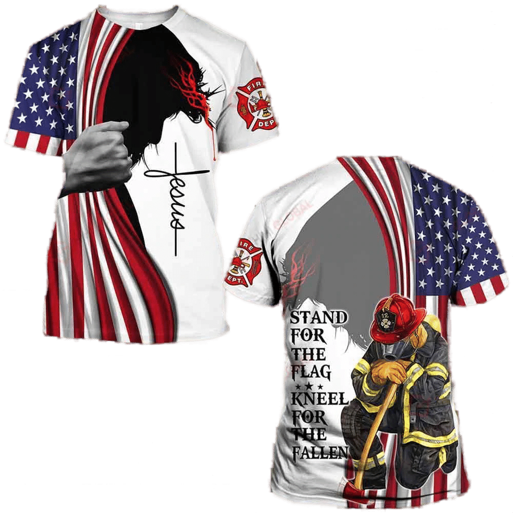 Stand For The Flag Kneel For The Fallen Shirts