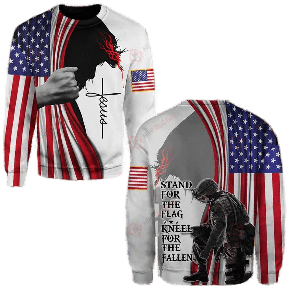 Stand For The Flag Kneel For The Fallen Shirts