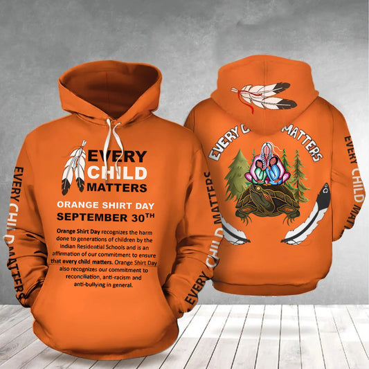 Every Child Matters Hoodie Orange Shirt Day 30. September Every Child Matters Kleidung Geschenk