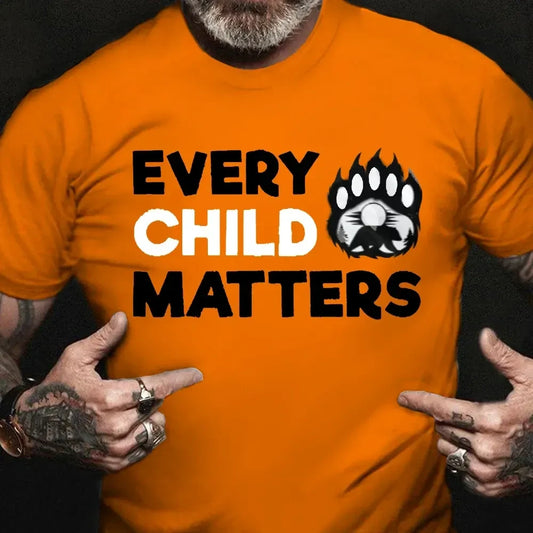 Jedes Kind zählt Shirt Orange Shirt Day 2022 Bewegung Merchandise 