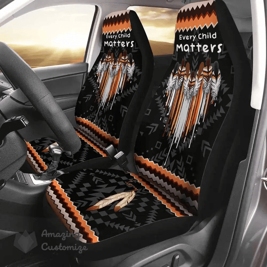 Every Child Matters Car Seat Cover Feather Pattern Every Child Matters Merchandise Gifts