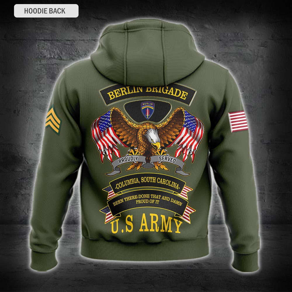 US Militär – Bomberjacke mit Allover-Print der Army Division