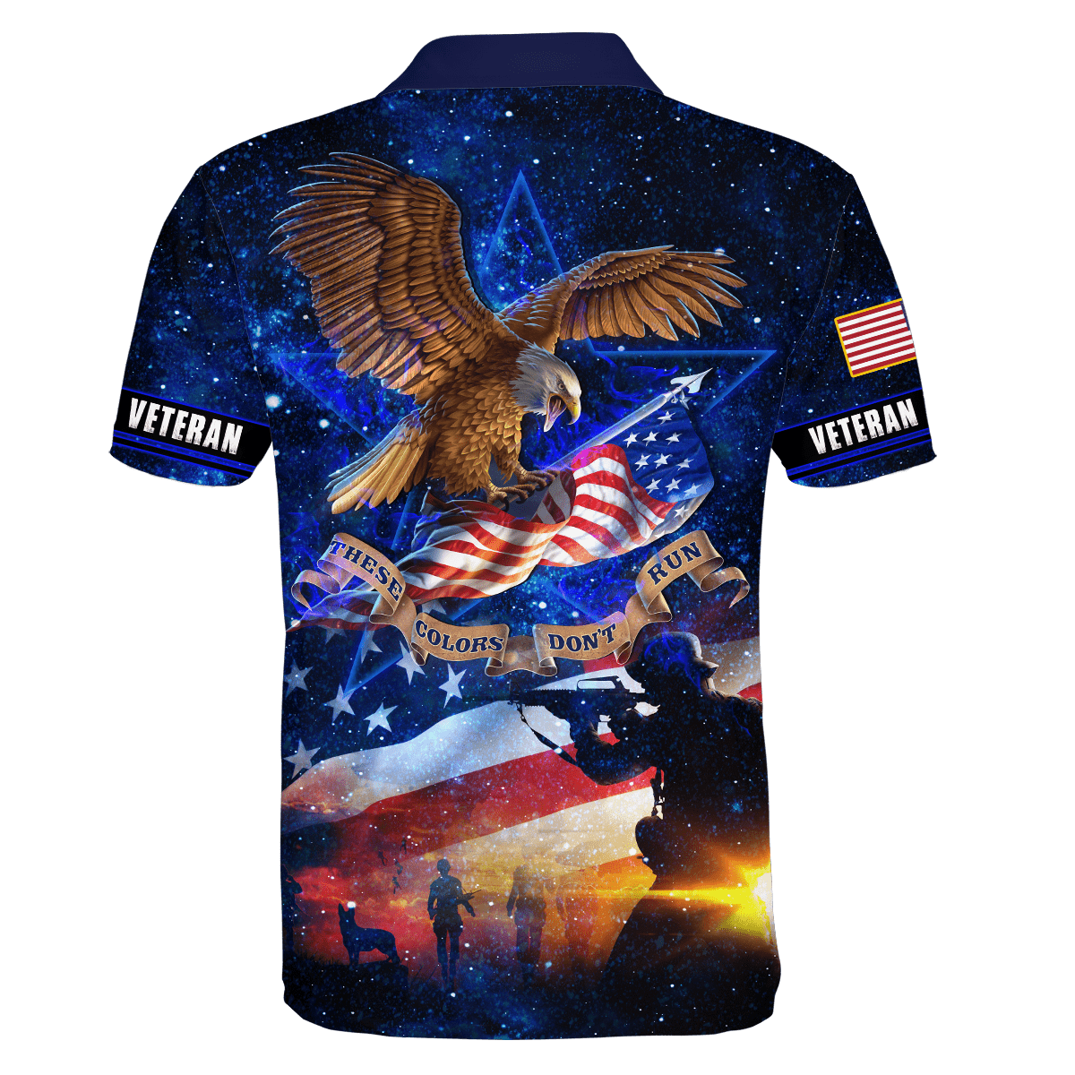 US Veteran - These Color Don't Run Unisex Shirts