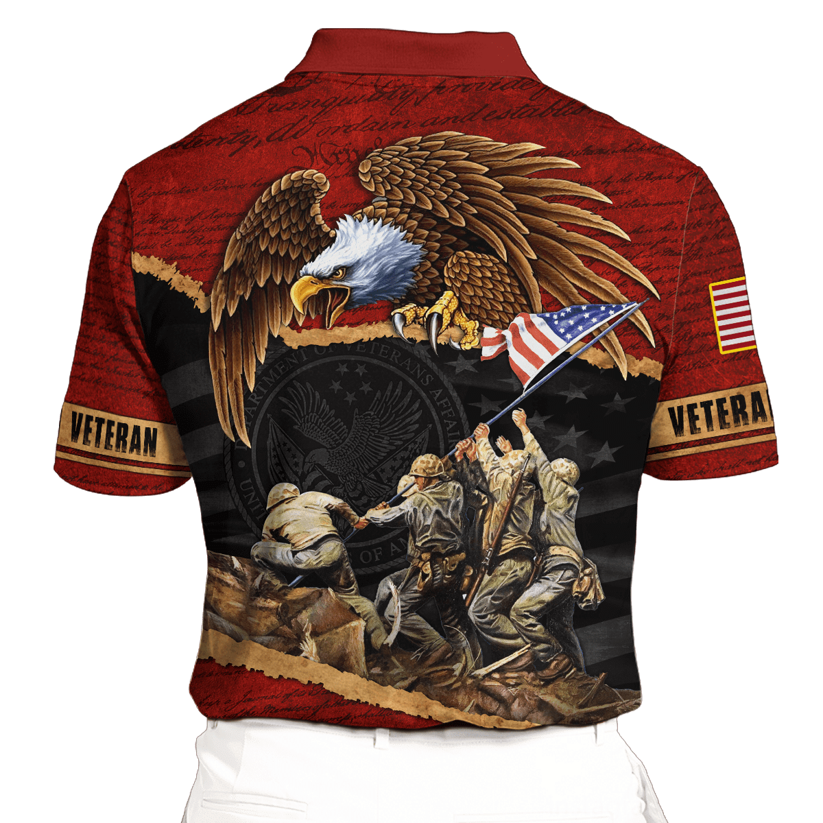 US Veteran - Raising The Flag On Iwo Jima Unisex Shirts