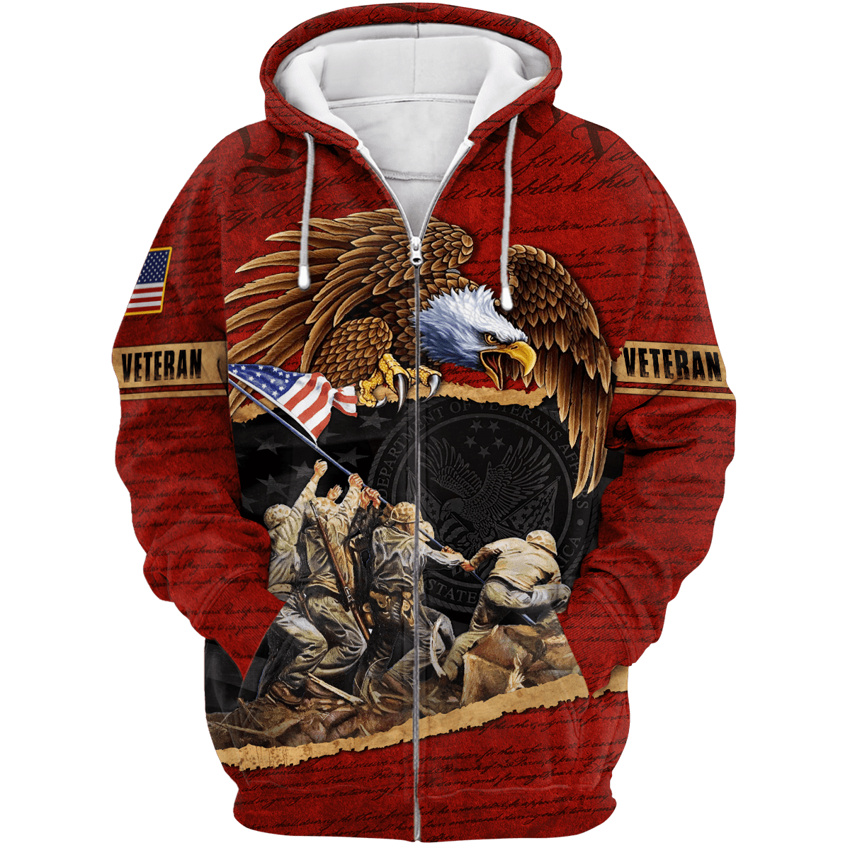 US Veteran - Raising The Flag On Iwo Jima Unisex Shirts – Amazing Customize