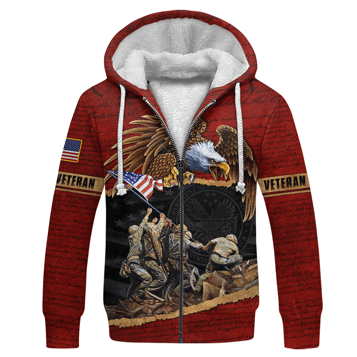 US Veteran - Raising The Flag On Iwo Jima Unisex Shirts