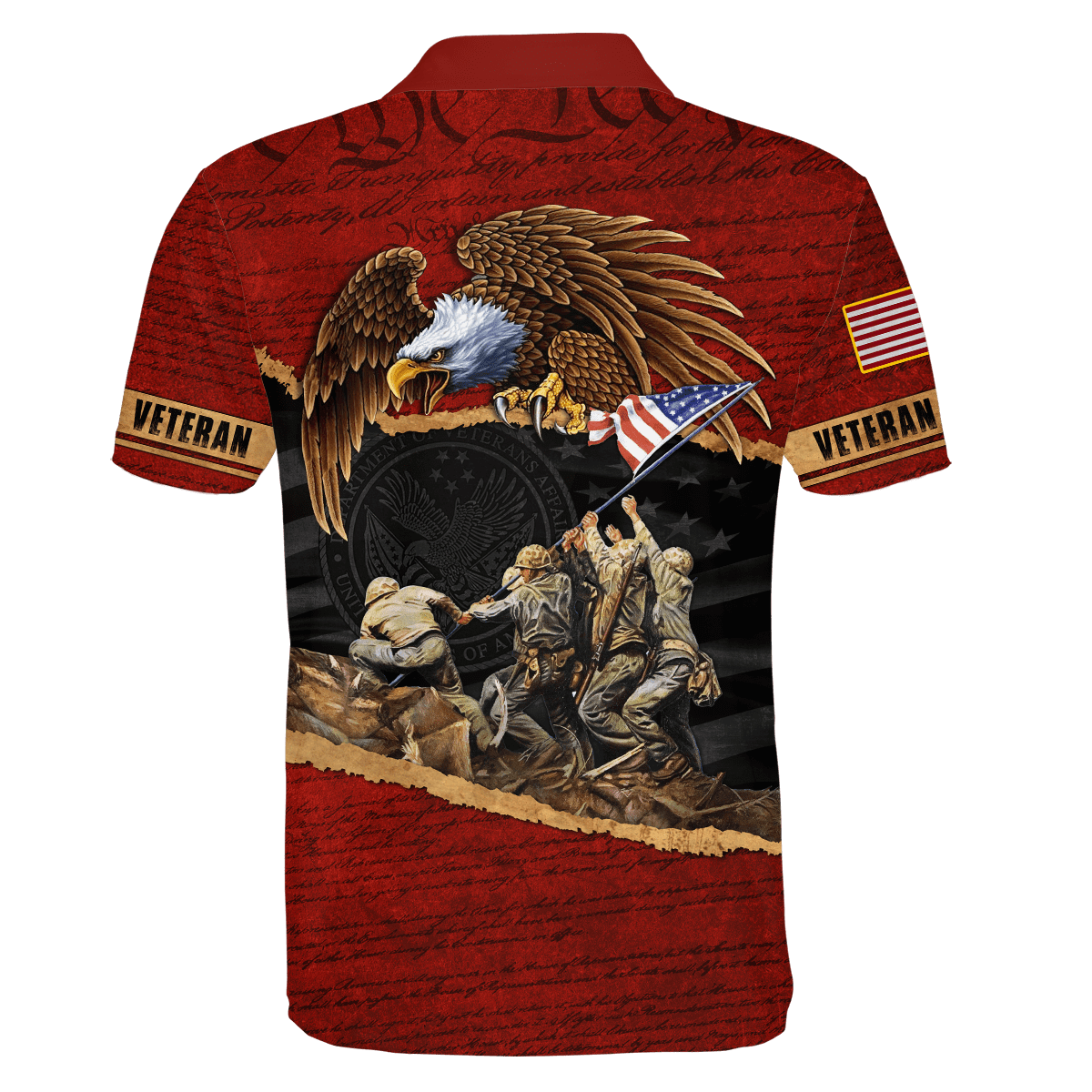 US Veteran - Raising The Flag On Iwo Jima Unisex Shirts