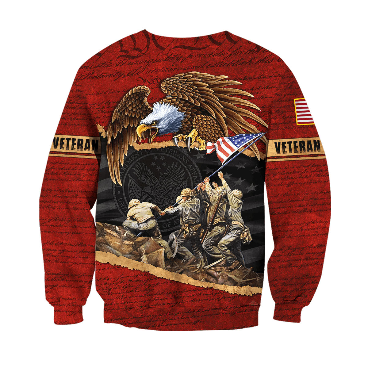 US Veteran - Raising The Flag On Iwo Jima Unisex Shirts