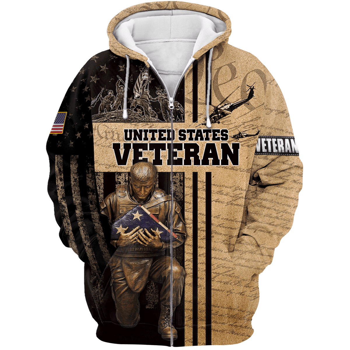 US-Veteran - Ehre den Gefallenen Unisex Shirts