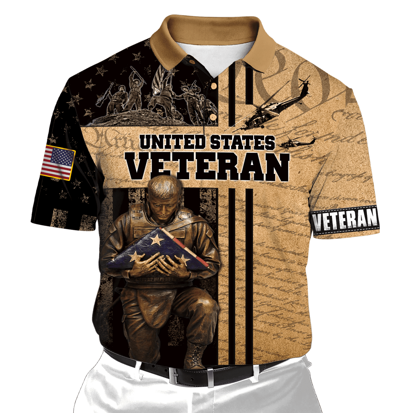 US-Veteran - Ehre den Gefallenen Unisex Shirts