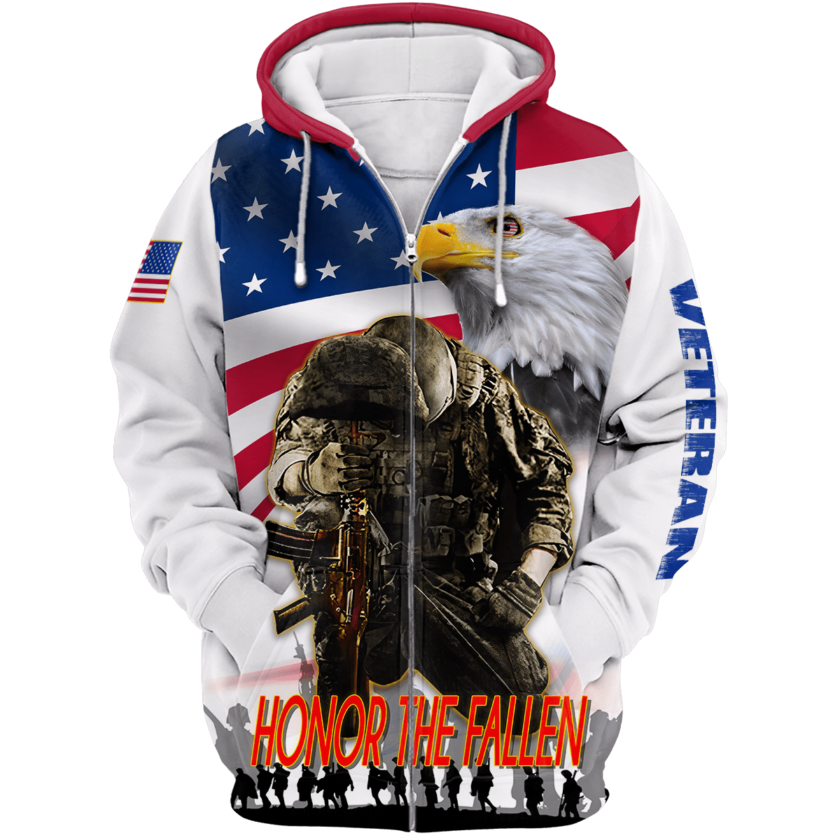 US-Veteran - Ehre den Gefallenen Unisex Shirts