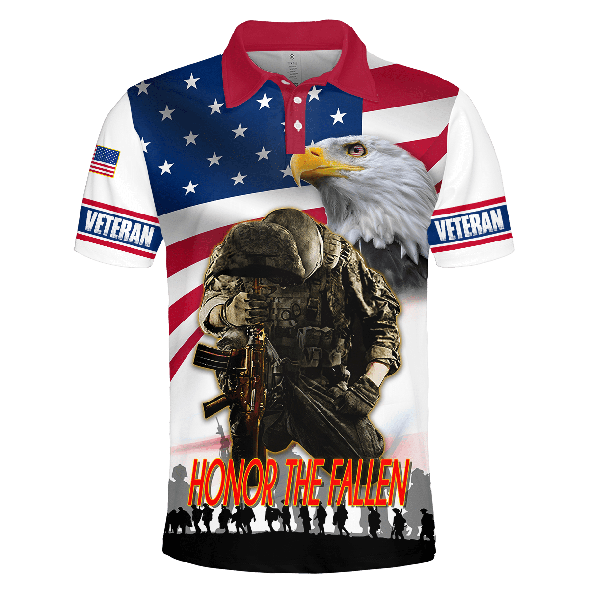 US-Veteran - Ehre den Gefallenen Unisex Shirts