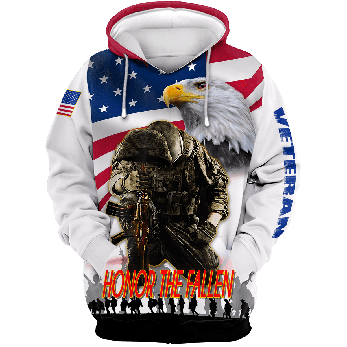 US-Veteran - Ehre den Gefallenen Unisex Shirts