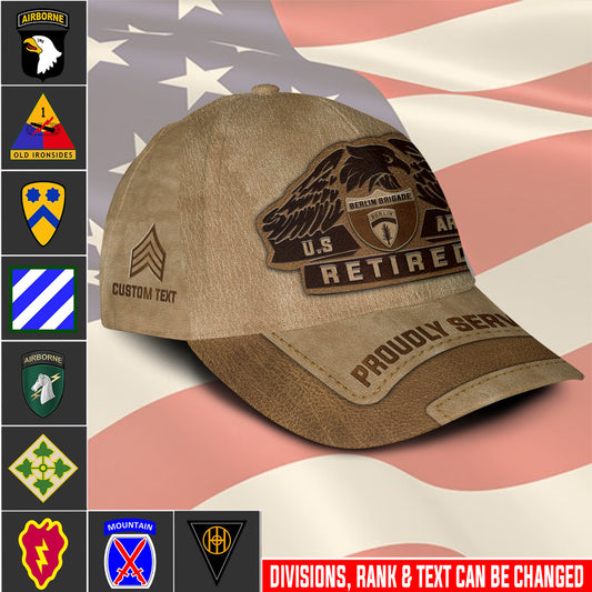 US Military – Army Division All Over Print Cap