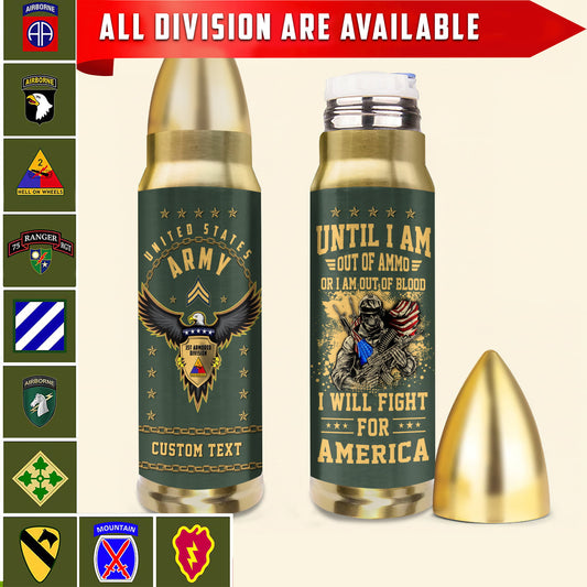 US-Militär – Armeedivision – Bullet Tumbler