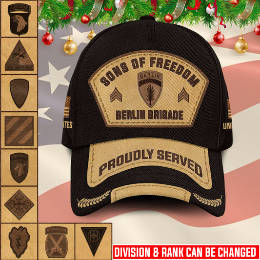 US Military – Army Division All Over Print Cap