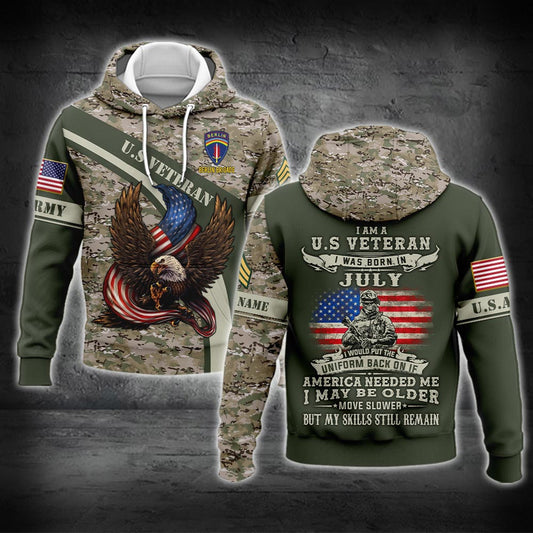 US Military – Army Division All Over Print Hoodie