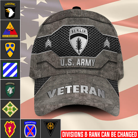 US Military – Army Division All Over Print Cap