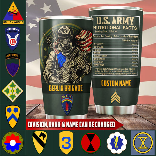 US Military – Army Division – Tumbler