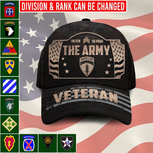 US Military – Army Division All Over Print Cap