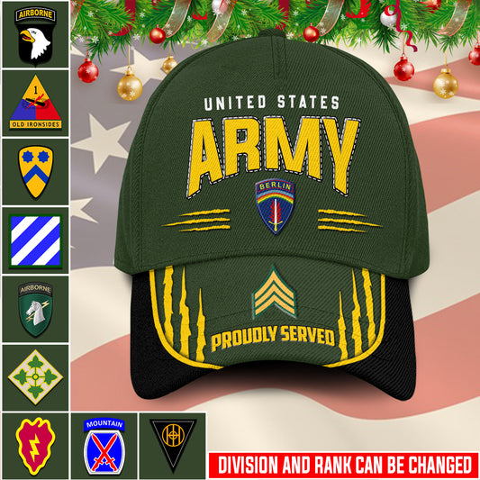 US Military – Army Division All Over Print Cap