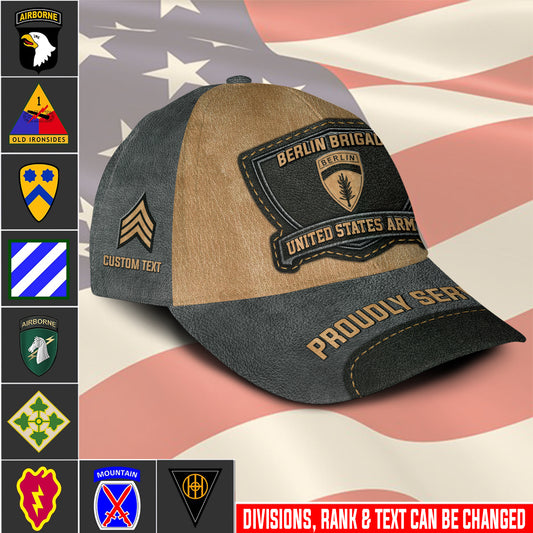 US Military – Army Division All Over Print Cap