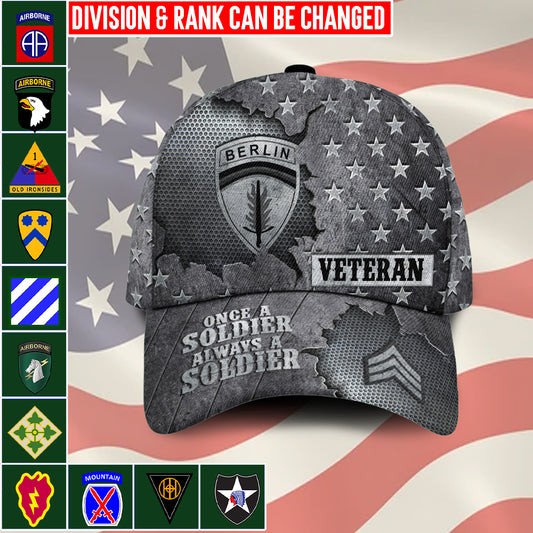 US Military – Army Division All Over Print Cap