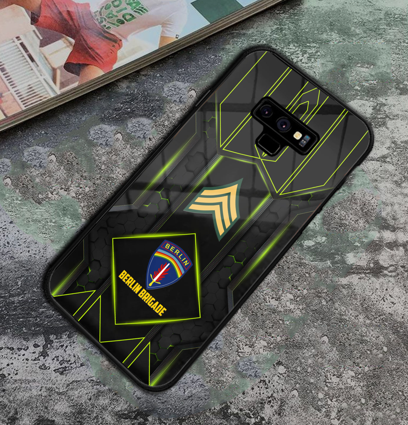 Personalized US Military - Army Division Phone Case Printed