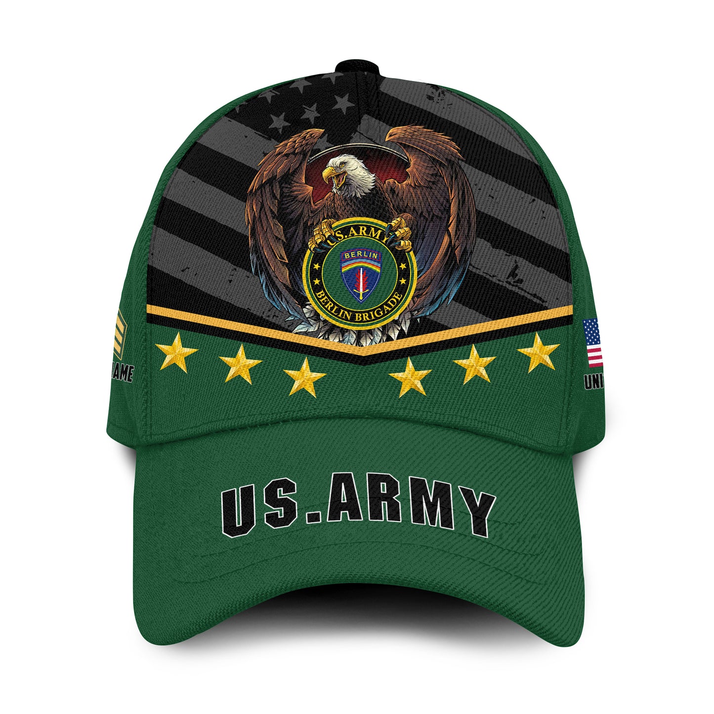 US Military – Army Division All Over Print Cap