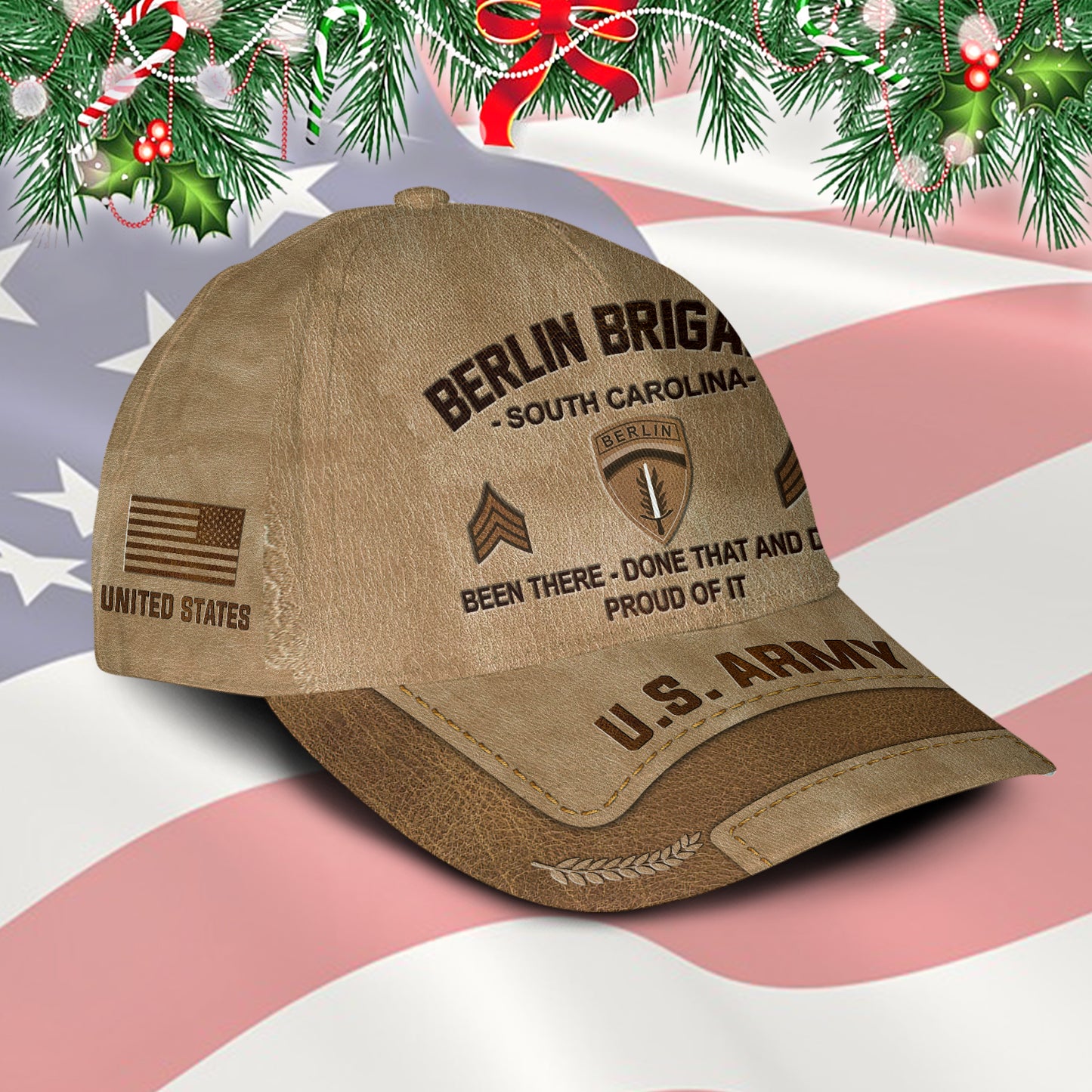 US Military – Army Division All Over Print Cap