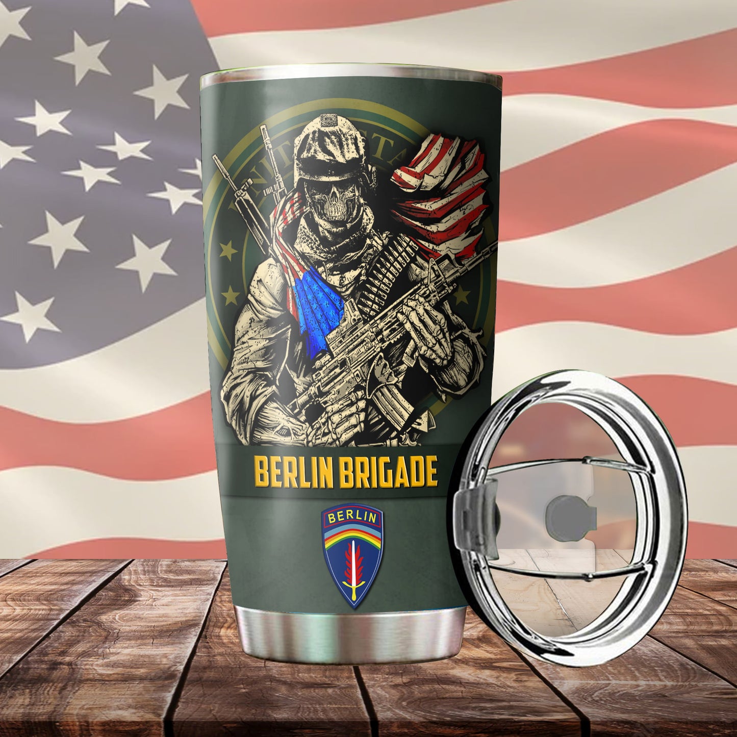 US Militär – Army Division – Tumbler