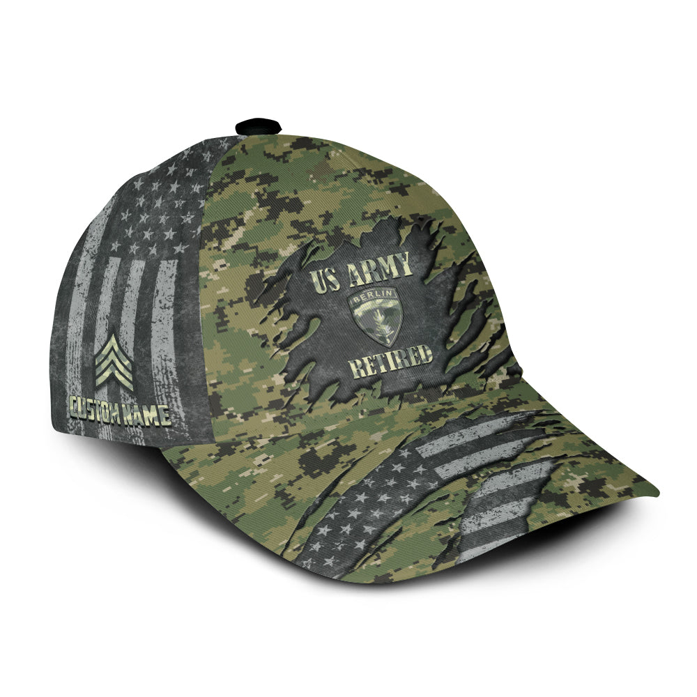 US Military – Army Division All Over Print Cap