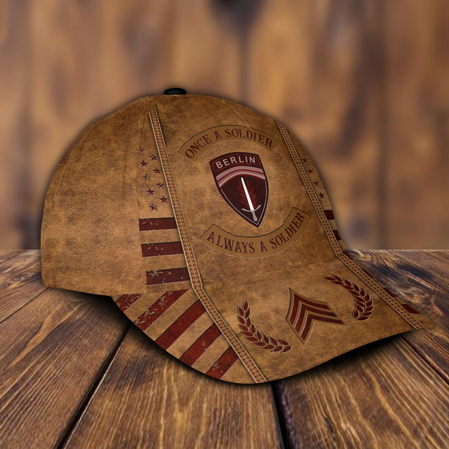 US Military – Army Division All Over Print Cap