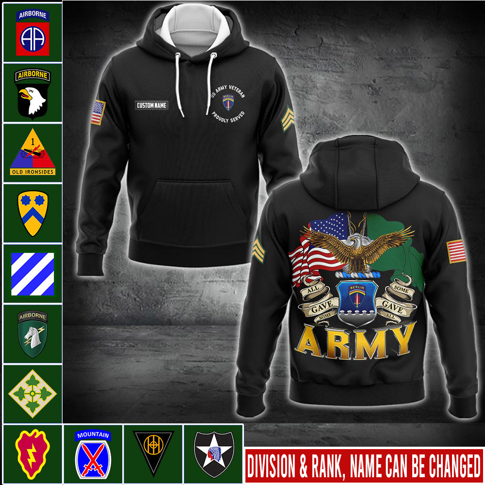 US Militär – Bomberjacke mit Allover-Print der Army Division