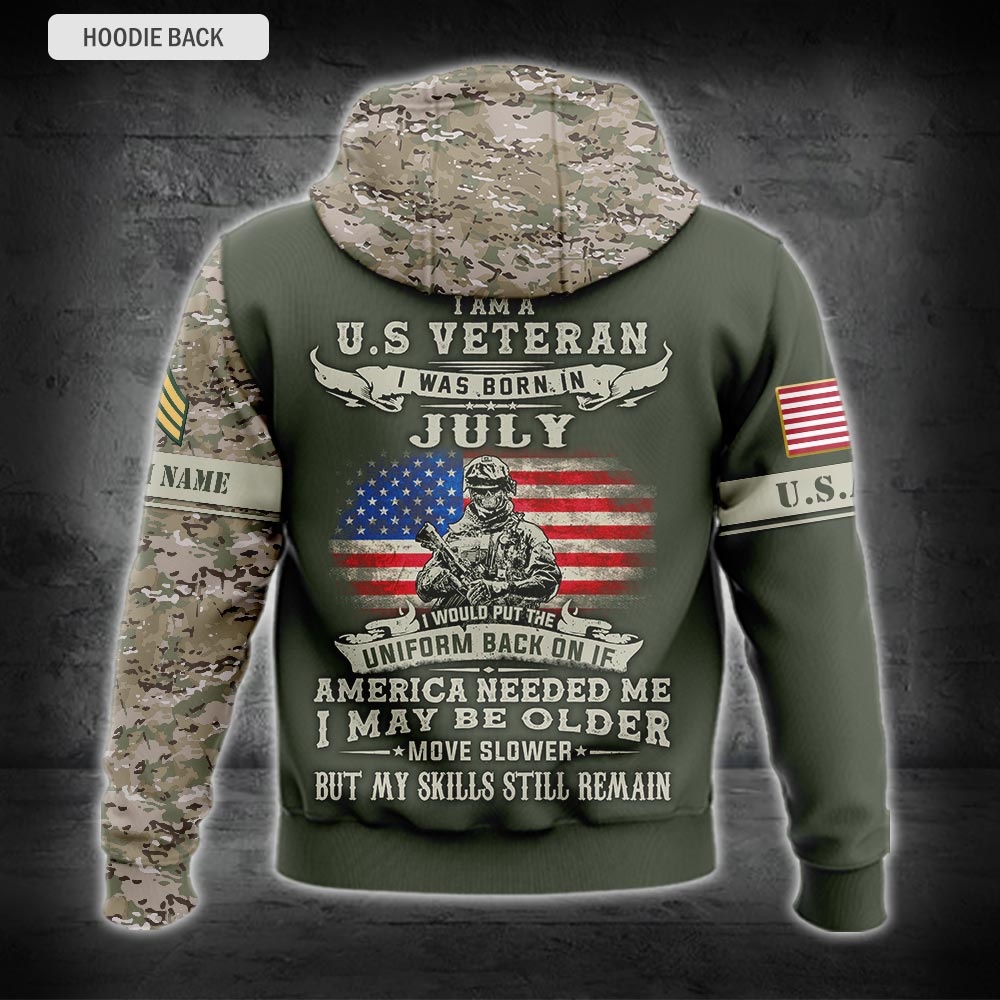 US Military – Army Division All Over Print Hoodie