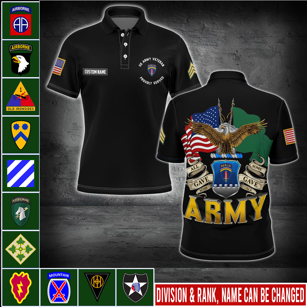 US Militär – Bomberjacke mit Allover-Print der Army Division