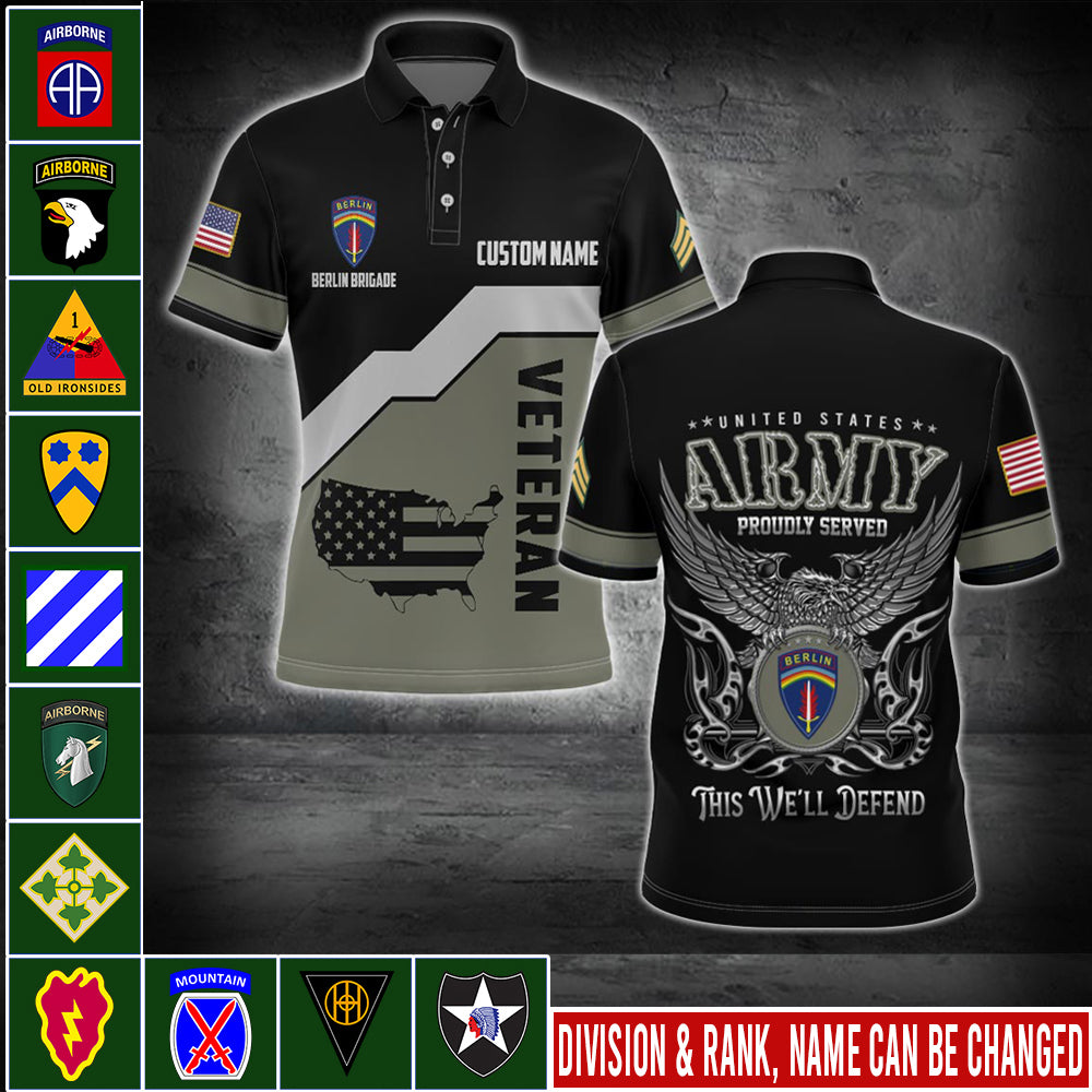 US Military – Army Division All Over Print Bomber Jacket