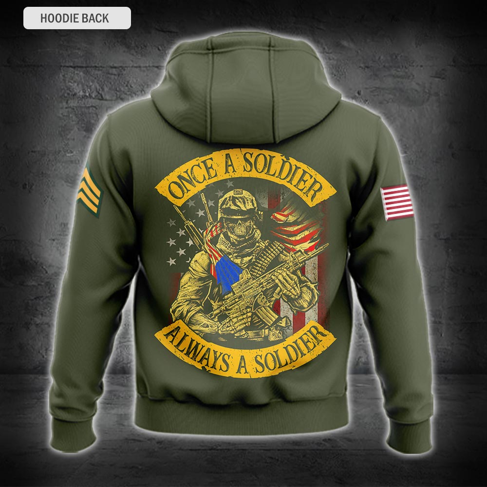 US Militär – Army Branch Bomberjacke mit Allover-Print