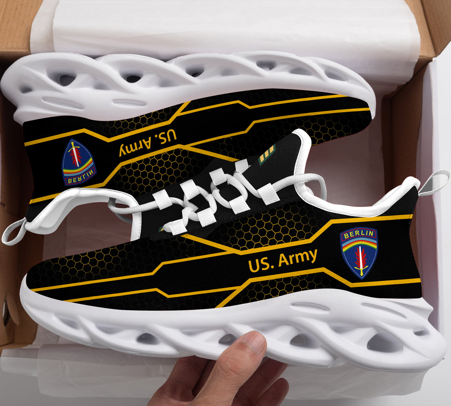 US Military – Army Division All Over Print Sneakers